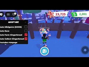 New Adopt Me! Roblox Script | Pastebin + No Key | Auto Farm Gingerbread, Auto Collect Gingerbread