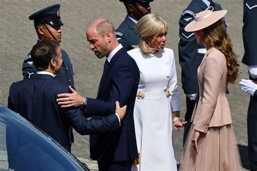 Watch: Macron’s state visit to UK begins with royal welcome
