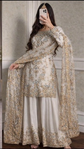Beautiful Eid & Wedding Outfit Ideas | Farshi Salwar, Gharara, Sharara, Kurti Pant Collection 2026