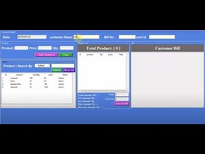 Inventory management system | POS system using python Tkinter.
