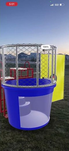 EPIC Dunk Tank Challenge! 💦 (AR Preview)