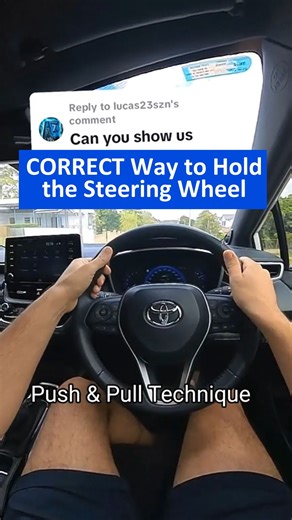 There are two proper techniques you can use to turn the steering wheel of a car. Push and pull technique or hand over hand technique. #fyp #foryou #drivingtesttips #drivingtips #steeringwheel #drivingtest #drivingtestaustralia #drivingschool | Driving Test Australia | Facebook