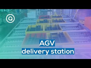 AGV delivery station | AIO Karakuri Kaizen®