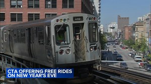 CTA offering free rides on New Year's Eve