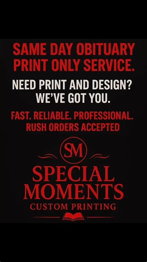 4.7K views · 14 reactions | Need Obituary/Funeral programs? We’re...