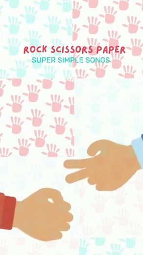 Rock Scissors Paper | Super Simple Songs #shorts