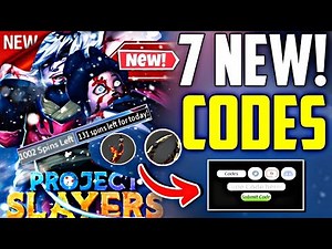✨[ALL NEW]✨PROJECT SLAYERS CODES - 2025 CODES FOR PROJECT SLAYERS - ROBLOX PROJECT SLAYER CODES
