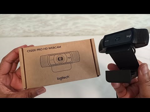 A quick look at the Logitech C920x HD Pro Webcam