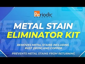 Metal Stain Eliminator Kit for Pools and Spas -- No Drain