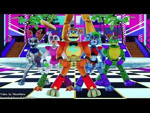 【MMD FNAF】Timber (FNAF: Security Breach)【60fps】