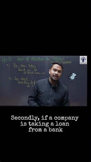 Issue of Debentures:Part 3(As Collateral Security with Balancesheet)Class 12 CBSE/ISC