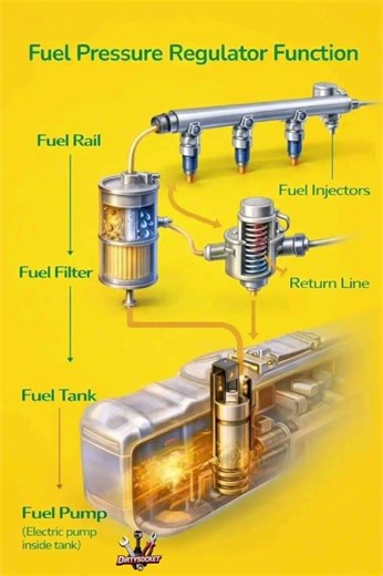 Function of Fuel Pressure Regulator