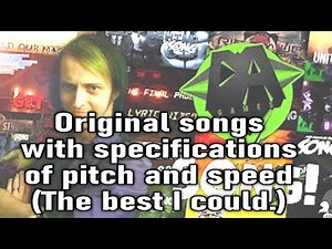 DAGames Medley / Founders Pack #1 with Original Songs + Pitch and Speed specifications
