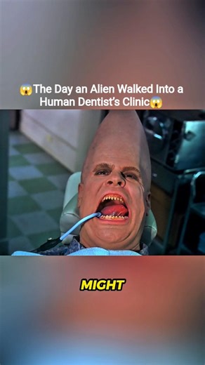 😱The Day an Alien Walked Into a Human Dentist’s Clinic😱 #shorts