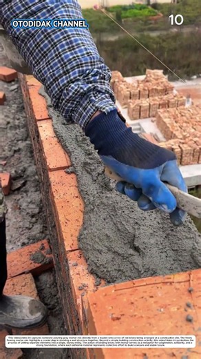 Bricklaying: How Trowel Transforms Mortar And Bricks Into Wall Structure