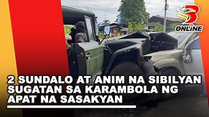 50K views · 860 reactions | 2 sundalo at anim na sibilyan sugatan sa karambola ng apat na sasakyan #BrigadaPH #InTheHeartOfChangingLives | Brigada News GenSan | Facebook
