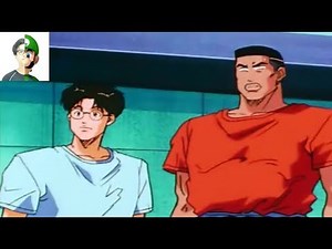 FUNNY SCENE SLAM DUNK - Sakuragi Saying Sorry to Rukawa