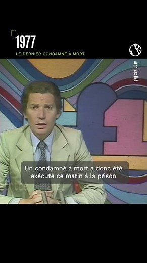 1977: The last person sentenced to death in France