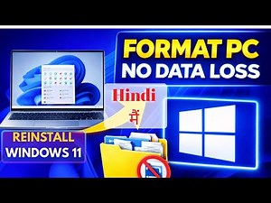 Reinstall Windows 11 Without Losing Any Data (2026)! #windows 11