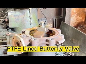 PTFE Lined Butterfly Valve