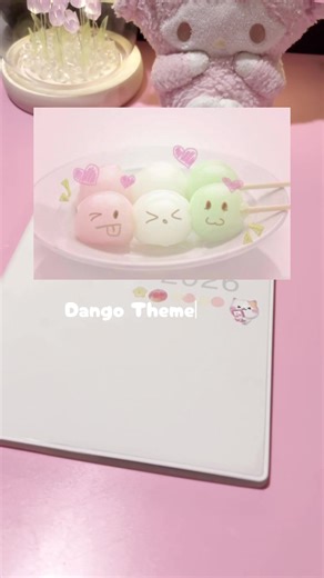 Dango Theme Aesthetic for Planner Inspiration