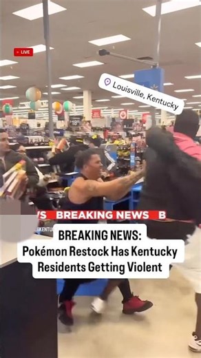 Low IQ Morons Fight Over Pokemon Cards!😳