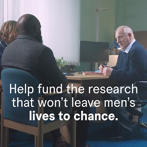 1 in 8 men will get prostate cancer, but too often they find out by chance, too late. Donate now to help save men's lives. | Prostate Cancer UK
