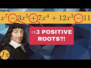 Descartes' Rule of Signs - The Beautiful Root Counting Theorem
