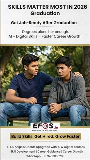 Skills Over Degree: Your 2026 Career Key #efos #career #2026