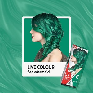 Lift your spirits and bring some colour into your life! Our LIVE Colour Ultra Bright's Sea Mermaid will have you feeling fresh and fabulous 💚 #createYOURstyle | Schwarzkopf
