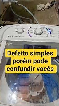 Electrolux washing machine turns on but doesn't work - See this and fix it at home #tips #electrolux