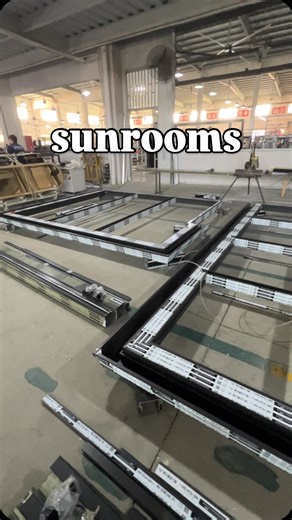 Lolands-Jason on Instagram: "For sunrooms of different shapes, our factory can provide you with professional design solutions.#lolands #windowsfactory #sunroom"