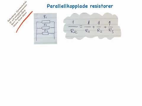 Parallellkopplade resistorer