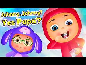 Johny Johny Yes Papa | Five Little Babies Collection | Nursery Rhymes & Cartoons | Kids Songs
