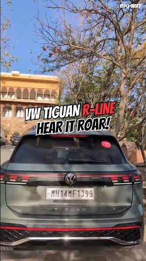 VW Tiguan R-line Exhaust Sound #TiguanRLine #Volkswagen #ExhaustNote #PerformanceSUV