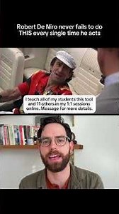 How De Niro Gets Inside a Character's HEAD #acting #technique #film