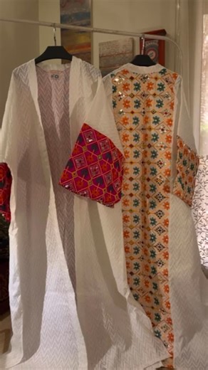 Ayadina Designs on Instagram: "Made for summer days ☀️ Soft pure cotton cardigan, light on the skin and easy to style. Fresh summer colors that add a pop to your look, perfect for everyday wear and warm evenings. #ramadan #fashion #localbrand #summer #newcollection"