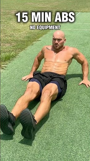 🔥15-Minute Ab Workout at Home | No Equipment