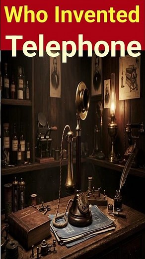 Who Invented the First Telephone? 📞 #theoriginroom #history #shorts