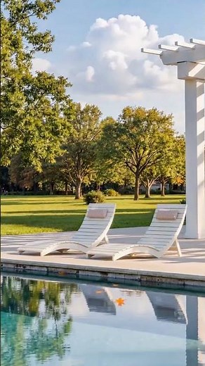 Weather-resistant Folding Pool Lounge Chair