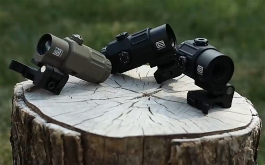 三倍增倍镜横评，Aimpoint 3x，g33，g43，g45