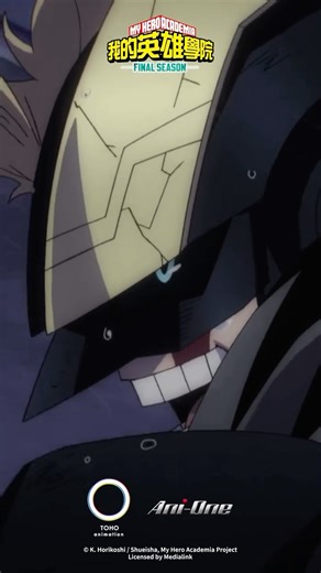 Ani-One (中文官方頻道) on Instagram: "🕯️【燈火即將熄滅…!!】💥《我的英雄學院 FINAL SEASON》第160話 ｜精華重溫【Ani-One】 💥《我的英雄學院 FINAL SEASON》即將登陸Ani-One ULRTA！ 時值笨久他們就讀雄英的第二年春天。出久與其他英雄們，終於與由死柄木弔與ALL FOR ONE（人人為我）所率領的敵人展開最終決戰，日本各地都爆發了激烈戰鬥。轟焦凍、奮進人以及火葬（轟燈矢）之間的轟家宿命對決；御茶子與渡我的正面衝突也終於分出勝負。而終於將ONE FOR ALL完全解放的出久，對上了本應被奪取身體、如今卻反被吸收意識而徹底覺醒的死柄木。同時，透過年齡逆轉奪回全盛之力的ALL FOR ONE本體，與雖是「無個性」卻身披強化裝甲的「裝甲歐爾麥特」，也迎來了最終對決。究竟，出久那「成為最棒英雄之前的故事」是否能夠完成？又或者將在此全面崩壞…！？ ✨播放清單： https://www.youtube.com/playlist?list=PLC18xlbCdwtSK90ITpLQn5dbNZp9nJ612 🔥每週六17: