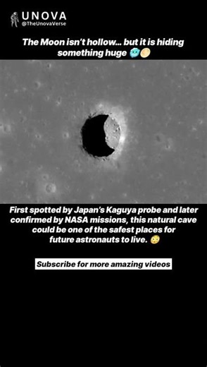 Hidden Moon Cave 😳 A Future Human Base?