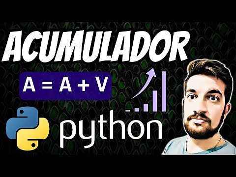 Qué es un ACUMULADOR ❓ EJEMPLO en Python 🐍