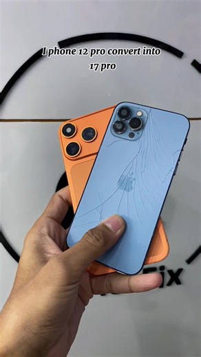 I phone 12 pro convert into 17 pro🤯