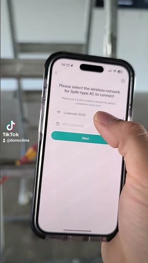Connect air conditioning via wifi #airconditioning #hvac