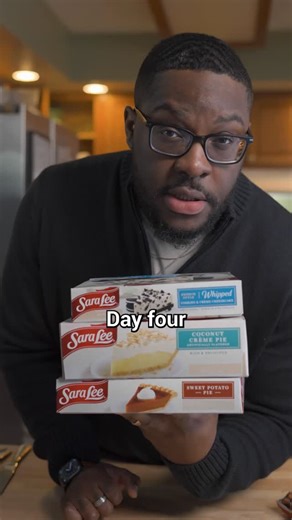 Stefan Johnson on Instagram: "How have I never had Sara Lee frozen cakes?! 🤯 Just tried the cookies and cream cheesecake, coconut cream pie and sweet potato pie and I’m lowkey impressed! The cheesecake was creamy, that coconut pie transported me, and the sweet potato pie hit just right. These frozen desserts are legit good! But stick around till the end cause there’s an UNEXPECTED TWIST you won’t see coming! 😂 #foodreview #snacks #foodie"