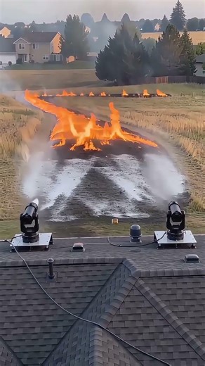 Smart Residential Fire Suppression Systems Track and Engage Moving Flame Front