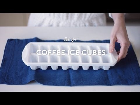 Coffee Ice Cubes Recipe