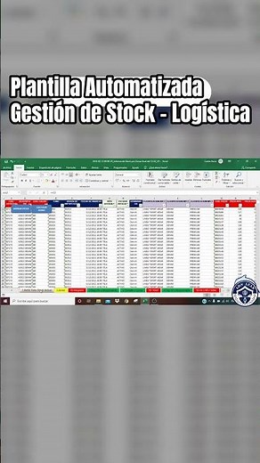 📦 STOCK MANAGEMENT | Logistics | Excel Template